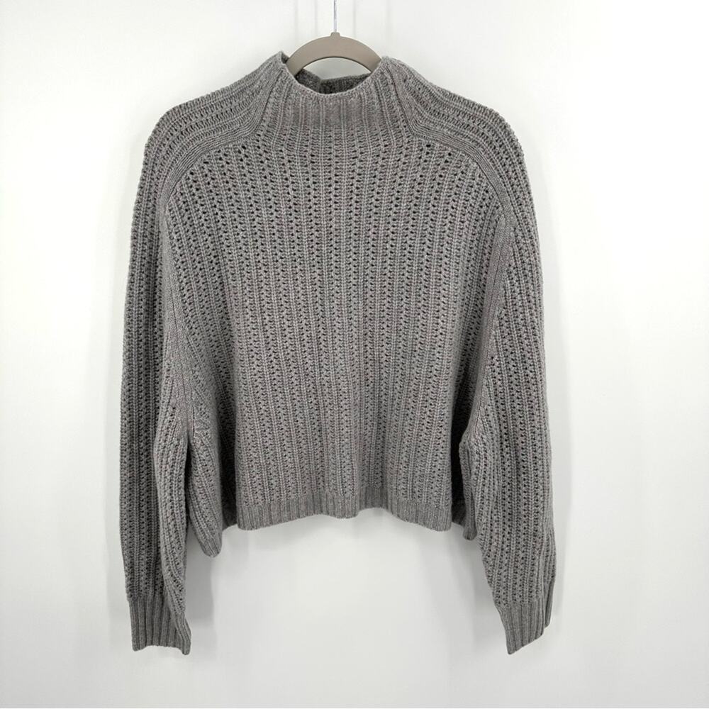 Madewell Gray Knit Sweater